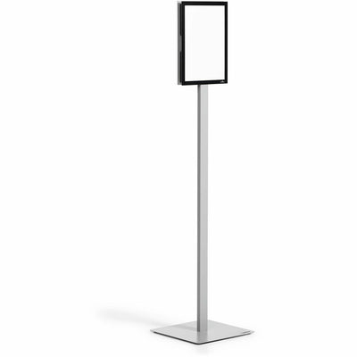 Durable Office Info Basic Floor Stand, Charcoal Gray, DBL501057