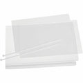 Durable Office Water Resistant Pockets, Letter, Cable Ties - 5 PK, Transparent, 5 / Pack, DBL502719