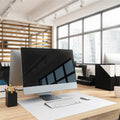 Durable Office Desk Mat 650x500mm Contoured Edges PP, Transparent, DBL712319
