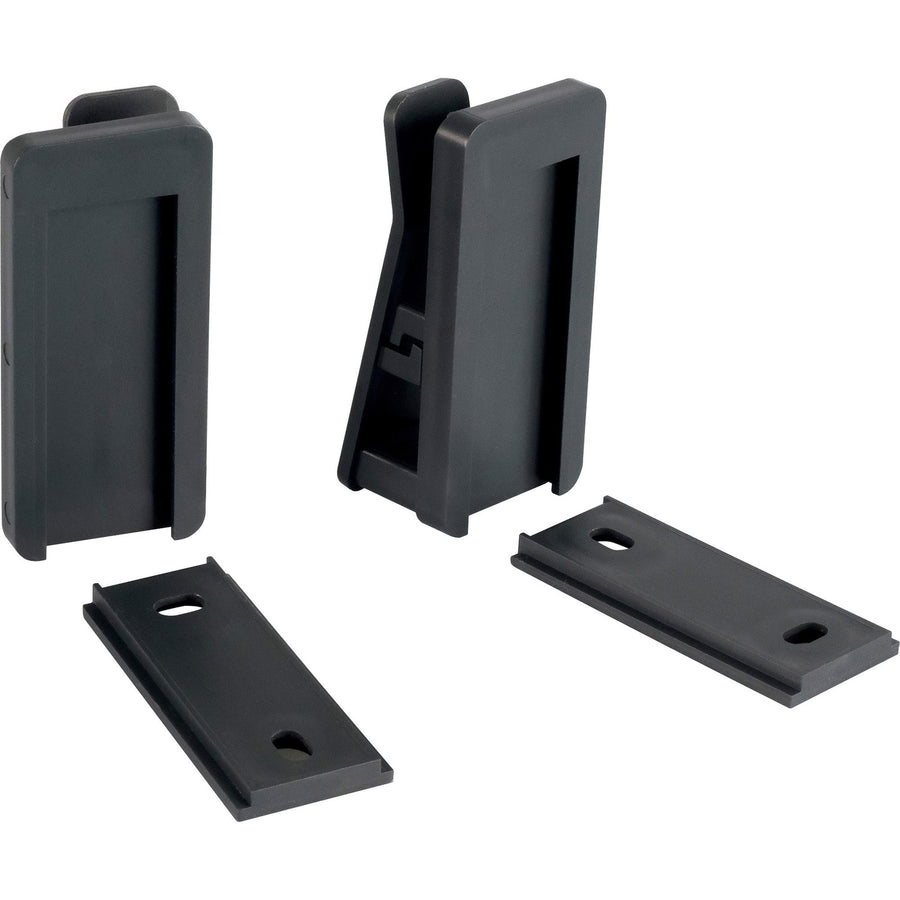 DURABLE VISIOCLIP Tablet Wall Dock, 1.18" x 2.64", Charcoal Gray, Plastic, DBL893958