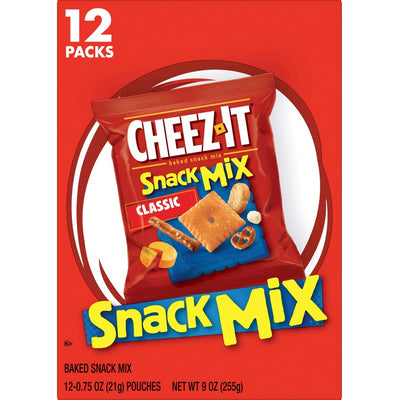 Kellanova Cheez-It Classic Snack Mix, 12 / Box, KEB11720