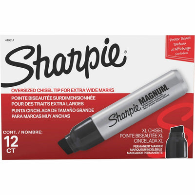 Newell Sharpie Magnum Permanent Markers, 12 / Box, SAN44001ABX