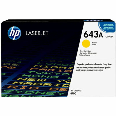 HP 643A ) Original Laser Toner Cartridge - Single Pack - Yellow -, /CT — view 1