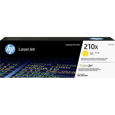 HP 210X Original High Yield Laser Toner Cartridge - Yellow -, HEWW2102X