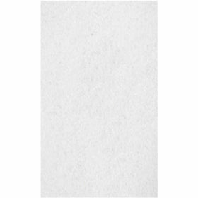 Genuine Joe Polishing Floor Pad, White, 5 / Carton, GJOH8066