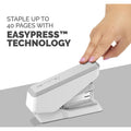 Fellowes EasyPress Half Strip Stapler, White, FEL5014301
