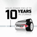 Energizer MAX Alkaline D Batteries, Silver, 8 / Pack, EVEE95FP8