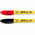 Avery Marks A Lot UltraDuty Markers, Chisel Tip, 2 Assorted Markers (29863), 1 Pack, AVE29863