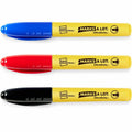 Avery Marks A Lot UltraDuty Markers, Chisel Tip, 3 Assorted Markers (29864), 1 Pack, AVE29864
