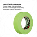 3M 401+ High Performance Green Masking Tape, 1 Roll, MMM40118X55