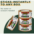 3M Scotch Box Lock Packaging Tape Refill, Brown, 8 / Carton, MMM7850238GC