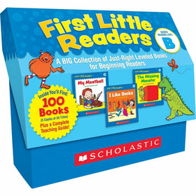Scholastic First Little Readers Books Set Printed Book, SHS0545223024