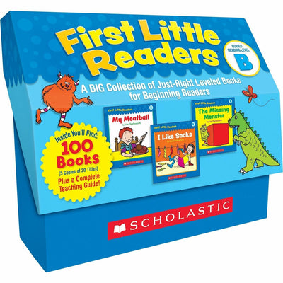 Scholastic First Little Readers Books Set Printed Book, SHS0545223024