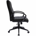 Norstar Office Boss Ribbed Back Task Chair, BOPB426BK