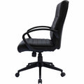 Norstar Office Boss Ribbed Back Task Chair, BOPB426BK