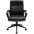 Norstar Office Boss Ribbed Back Task Chair, BOPB426BK