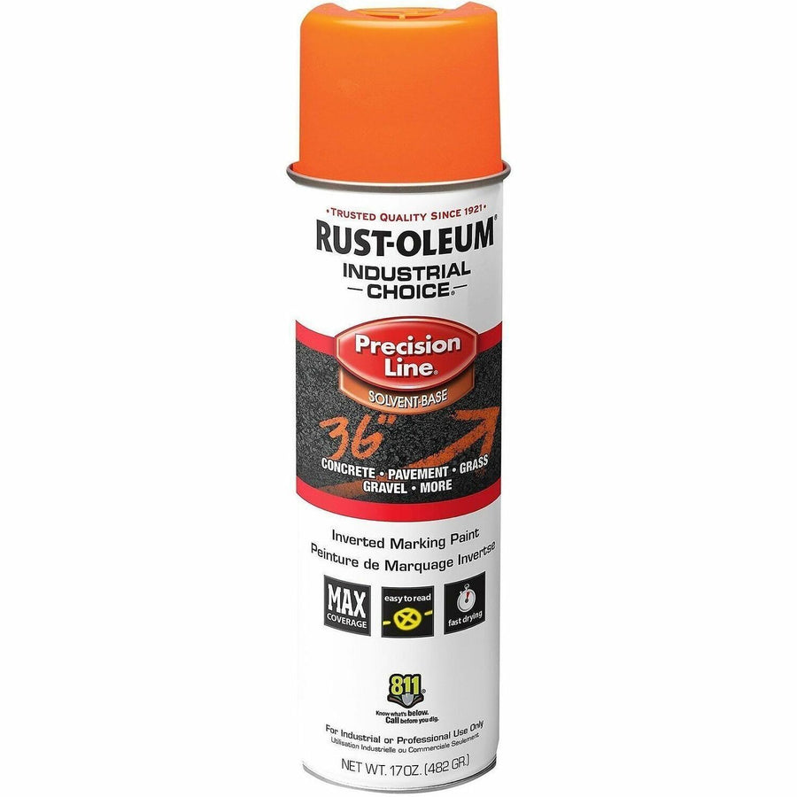 Industrial Choice M1600 Mark Spray Paint, Precision Line, Long Lasting, 12 / Carton, RST203027V