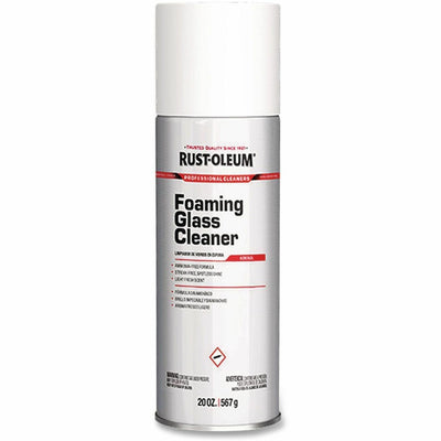 Rust-Oleum Pro Foaming Glass Cleaner, Clear, RST381658