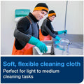 Essity Hygiene and Health AB TORK Industrial Cleaning Cloth Gray W4, 4 / Carton, TRK520681