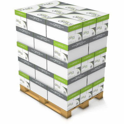 Global Office Premium Multipurpose Paper - White, 8 1/2" x 11", 40 / Pallet, ASLGO851120PL