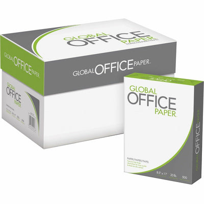 Global Office Premium Multipurpose Paper - White, 8 1/2" x 11", 10 / Carton, ASLGO851120