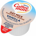 Nestle Professional Coffee mate Oat Milk Vanilla Liquid Creamer Singles, White, 4 / Carton, NES19891CT
