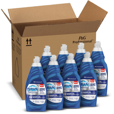 Procter & Gamble Dawn Manual Pot/Pan Detergent, Blue, 8 / Carton, PGC08836