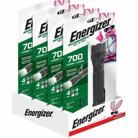 Energizer Rechargeable Tactical Metal Light, Black, EVEENPMTRL8HD