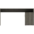 LYS L-Shape Workstation with Cabinet, Other, LYSDK103RRWC