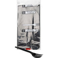 Mind Reader Cutlery Dispenser Utensil Refill, Black, 100 / Pack, EMSPFORK100