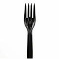 Mind Reader Cutlery Dispenser Utensil Refill, Black, 100 / Pack, EMSPFORK100