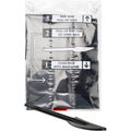 Mind Reader Cutlery Dispenser Utensil Refill, Black, 100 / Pack, EMSPKNIFE100