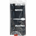 Mind Reader Cutlery Dispenser Utensil Refill, Black, 100 / Pack, EMSPSPOON100