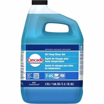 Cascade Professional All-Temp Rinse Aid, Blue, 2 / Carton, PGC71187