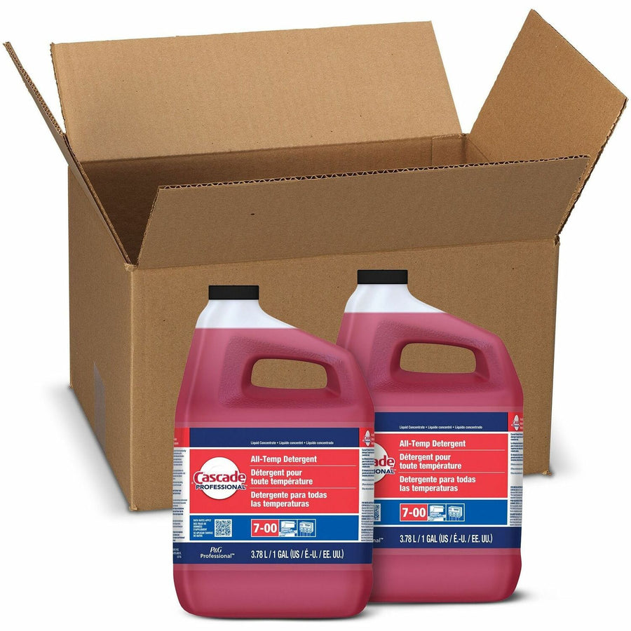 Cascade Professional All-Temp Detergent, Red, Heavy Duty, 2 / Carton, PGC71189