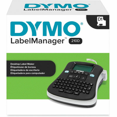 ACCO Dymo LabelManager 210D All-Purpose Label Maker, Black, DYM2175085