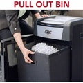 ACCO GBC Momentum Paper Shredder, X18-12, Micro-Cut, P-4, Anti-Jam, 18 Sheets, Black, GBCWSM177002