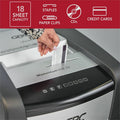 ACCO GBC Momentum Paper Shredder, X18-12, Micro-Cut, P-4, Anti-Jam, 18 Sheets, Black, GBCWSM177002