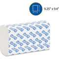 Genuine Joe Multifold Towels, White, 80 / Pallet, GJO21100PL