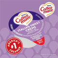 Nestle Professional Coffee mate Italian Sweet Creme Nondairy Liquid Creamer Singles, White, 180 / Carton, NES21108