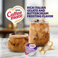 Nestle Professional Coffee mate Italian Sweet Creme Nondairy Liquid Creamer Singles, White, 180 / Carton, NES21108