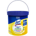 Reckitt Benckiser plc Lysol Disinfecting Wipe Bucket w/Wipes, White, 2 / Carton, RAC99856CT