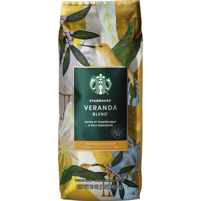 Starbucks Veranda Blend Whole Bean Coffee, 6 / Carton, SBK12523486CT