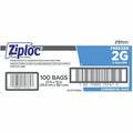S. C. Johnson & Son Ziploc Grip n' Seal Freezer Bags, Blue, 1 Carton, SJN682254
