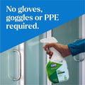 The Clorox CloroxPro™ EcoClean Glass Cleaner Spray, Blue, 9 / Carton, CLO60277CT