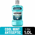 Johnson & Johnson LISTERINE Cool Mint Antiseptic Mouthwash, Aqua, 6 / Carton, JOJ42735CT