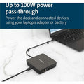 Kensington Computer MD120U4 USB4 Portable Docking Station, Black, KMW32850