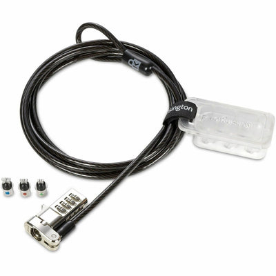 Kensington Computer Universal 3-n-1 Combination Laptop Lock, Black, KMW62317