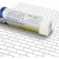 Pacon Fadeless Bulletin Board Paper Rolls, White Subway Tile, 1 Roll, PACP0057505