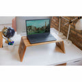 Victor High Rise Portable Folding Laptop Desk, Natural, VCTDC075